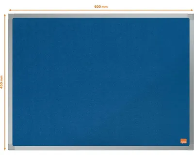 Productafbeelding van Nobo 1915201, Blauw, Aluminium, Aluminium, 595 mm, 438 mm, 14 mm