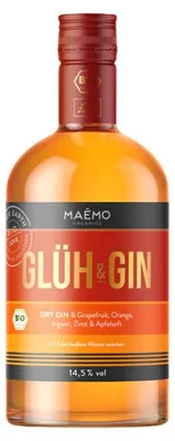 Produktbild von Maemo Organics  Glüh & Gin 0,7L (14,5% Vol)- [Enthält Sulfite]
