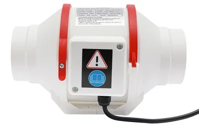 Image de Ventilateur, puissance 40 W, tension 220 V, débit d'air 310 m³/h, niveau sonore 30 dB, diamètre extérieur 9,6 cm
