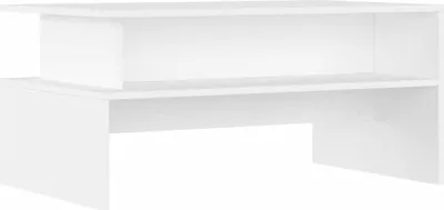 Obrázok produktu pre vidaXL Konferenčný stolík biely 90x55x42,5 cm Drevo Materiál