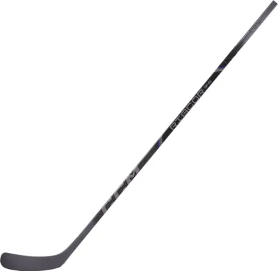 A hockey stick against a white background.