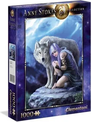 Obrázek produktu pro Clementoni Anne Strokes puzzle 1000 dílků Fantasy