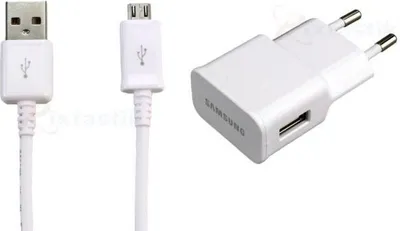 Produktbild von Samsung EP-TA12 - USB Ladegerät + Ladekabel USB auf Typ-C - Weiss