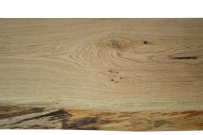 Produktbild von Hilwood - Regal, Wandboard, Wandregal, Hängeregal, Bücherregal, Eiche Natur, massiv, 60 cm