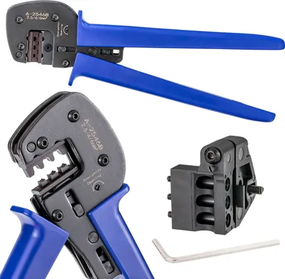 Produktbild von Crimpzange für Solarkabel 2,5 / 4,0 / 6,0mm² Solar PV Crimpzange MC4 Stecker A-2546B