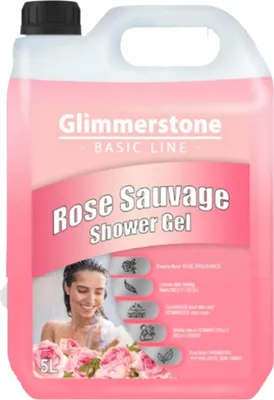 Produktbild von Duschgel mit Rosenduft für die Badewanne, bewährte Qualität, 5 l