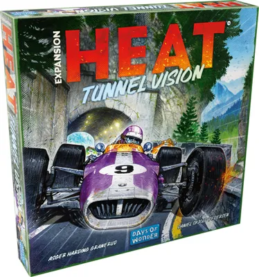 Image de Asmodee Heat - Tunnel Vision, jeu de société, à partir de 10 ans, 30 min