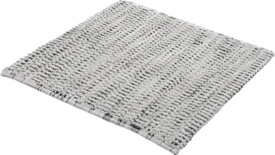 Produktbild von Kleine Wolke Badteppich SWAY Platinfarben 60 x 60 cm