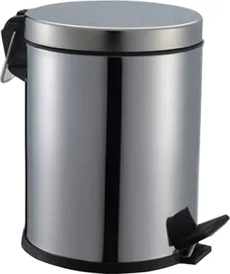 Produktbild von Aqua Blue Treteimer Mülleimer 3L Chrom