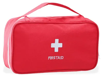 Productafbeelding van Medicamententasche - Rood Eerste-Hulp-Set, Waterdicht en Compact