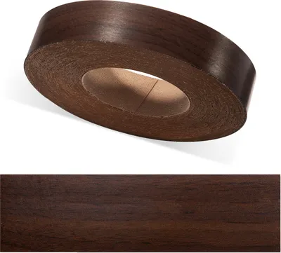 Produktbild von ben+camilla.com Kantenumleimer | Schoko Nussbaum 20 mm x 5 m | Sicherer, bequem, Profi Material