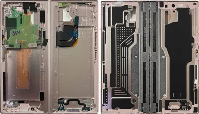 Produktbild von Samsung Display LCD Mittelrahmen für Galaxy Z Fold6 GH82-35044B Ersatzteil Pink
