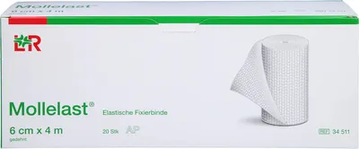 Produktbild von Mollelast Elastische Fixierbinde 6cmx4m, 20 St BIN