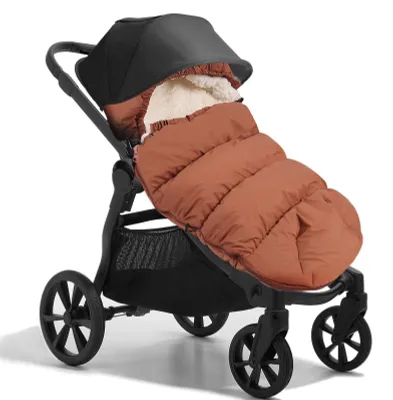 Productafbeelding van Warm Fleece Voetenzak voor Kinderwagen met Verstelbare Trekkoord