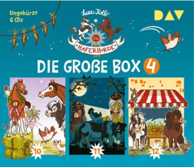 Produktbild von Die Haferhorde - Die große Box 4 (Teil 10-12)