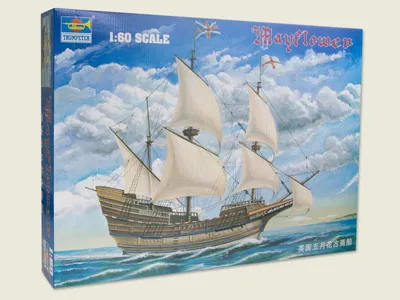 Productafbeelding van Trumpeter Mayflower, schaal 1:60, artikelnummer 01201