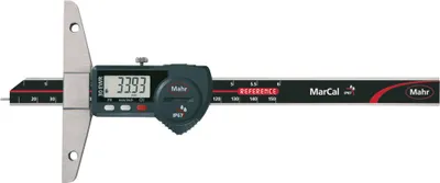 Obrázok produktu pre Hĺbkomer Mahr digitálny s kolíkom 200 mm