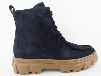 Produktbild von Paul Green Veloursleder Stiefelette Blau : 40
