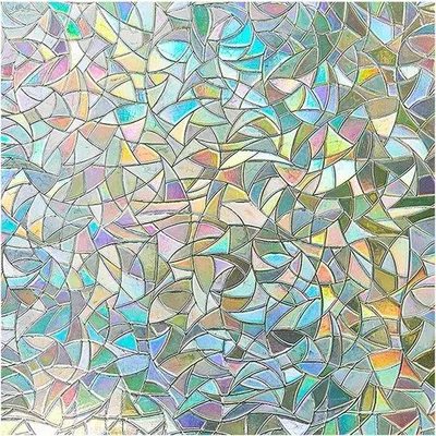 Zdjęcie produktu dla Folia okienna Raamfolie Privacy - Dekoracyjna folia szklana - Dekoracja wnętrz - Folia statyczna, bez kleju - 44,5 x 200 cm