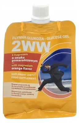 Imagen del producto de Medmess, solución de glucosa líquida 2BE con magnesio, 1 sobre de 24 ml, sabor a naranja