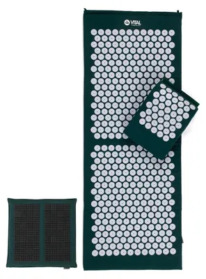 Produktbild von VITAL Akupressurmatte XL & Nackenrolle, Deluxe-Set SPIKY