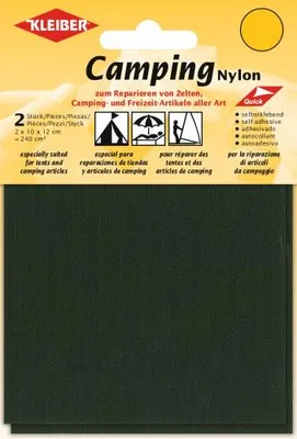 Produktbild von KLEIBER Camping-Flicken Nylon selbstklebend khaki 2 Stück
