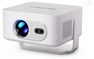 Produktbild von Tragbarer Projektor - HY300MAX - Native 720p - Android 14 - 400 ANSI - Autofokus - Automatische Keystone-Korrektur - Bluetooth 5.4
