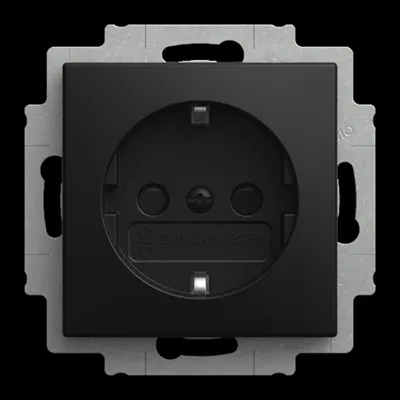 Produktbild von Busch-Jaeger SCHUKO® Steckdose Safety+, mit Nachtorientierungslicht/Steplight®, 1 Stk.