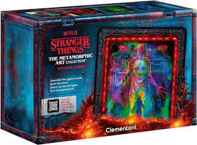 Productafbeelding van Clementoni The Metamorphic Art Collection - Stranger Things, 520 stukjes, Televisie/film, Vanaf 18 jaar