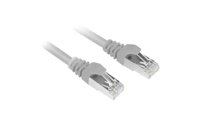 Produktbild von Patchkabel RJ45 Cat.6 SFTP (grau, 25 cm)