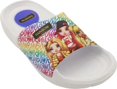 Produktbild von Rainbow High White Band Slipper 28/29