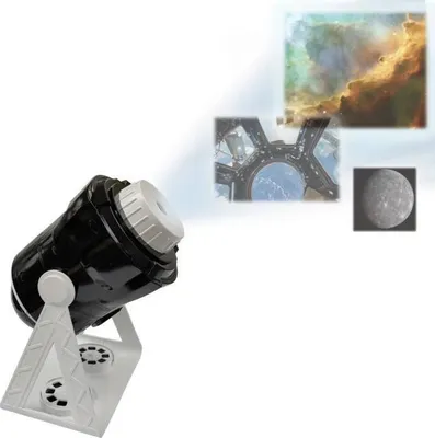 Produktbild von Planetarium Projektor 360° Sprechend, 24 Projektionen, Sternbildkarte, Pädagogisches Booklet Französisch/Englisch, LEXIBOOK