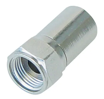 Produktbild von Transmedia F-Stecker; Selbstfixerender F-Stecker, für Kabel-Ø 6,8 mm, FFS 0