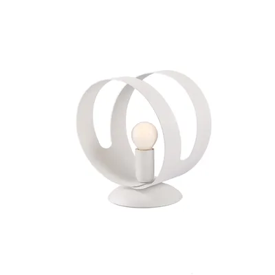 Immagine prodotto di Lampada da tavolo Peter 1 luce ferro bianco