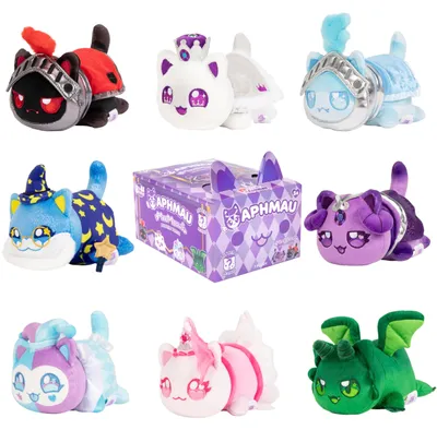 Zdjęcie produktu dla Aphmau MeeMeows Mystery Plush – kolekcja ROYALS, miot nr 9 – pluszaki – 1 sztuka losowo wybrana