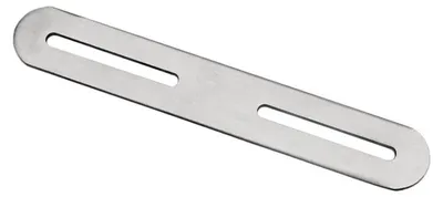 Produktbild von Edelstahl Verbinder Langloch Langlochverbinder Verbinder Holzverbinder 155x24mm