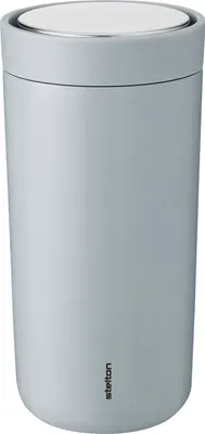 Produktbild von Stelton To Go Click Becher, Trinkbecher, Cup, Edelstahl, Kunststoff, Cloud, 400 ml, 685-27