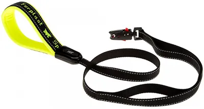 Produktbild von Hundeleine Sport 120 x 2,5 cm Nylon gelb/schwarz