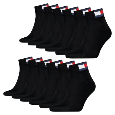 Produktbild von 6 Paar Tommy Jeans Herren Quarter Socken