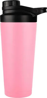 Obrázok produktu pre Izolovaný proteínový šejker z nehrdzavejúcej ocele ružový | 750 ml | Bez BPA a nepriepustný