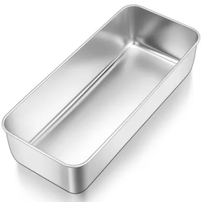 Brotbackform Edelstahl 30x11x6 cm ofenfest spülmaschinengeeignet