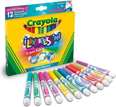 Produktbild von Crayola Feder 58 8335 Mehrfarbig