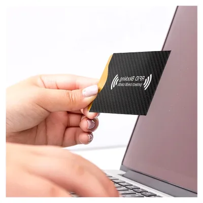 Produktbild von e RFID Blocking NFC Schutzhüllen (5 Stück) für Kreditkarten EC-Karten Bankkarten Reisepass Ausweise | Kartenhüllen NFC-Blocker für Kreditkarte und EC Karte Schutz-Hülle Kreditkartenhülle