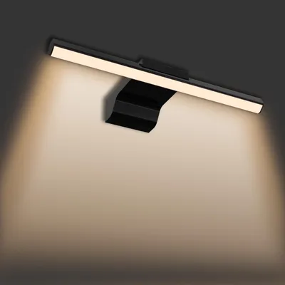 Obrázek produktu pro UISEBRT LED zrcadlové světlo koupelna 40cm 10W teplá bílá 700LM, IP44 vodotěsné, zrcadlové světlo toaletní stolní lampa koupelnová lampa nástěnné světlo šatní skříň