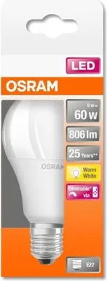 Obrázek produktu pro Osram STAR+ LED žárovka Multi, teplá bílá 2700 K 9,7 W E27 G