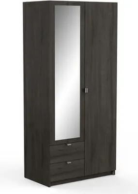 Produktbild von Kleiderschrank >Mellie2< in Eiche Waterford - 89x192x51 (BxHxT)