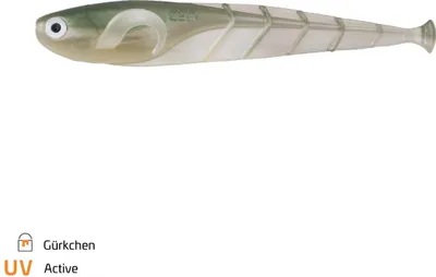 Produktbild von Zeck ZANDER Quappie 15cm Gürkchen 2 pcs Gummifisch