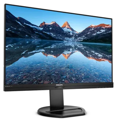 Produktbild von Philips B Line 240B9 - LED-Monitor - 61.1 cm (24.1") (24" sichtbar) - 1920 x 1200 WUXGA @ 75 Hz - IPS - 300 cd/m² - 1000:1 - 4 ms - HDMI, DVI-D, VGA, DisplayPort - Lautsprecher - Black Texture