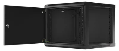 Image de Lanberg WF01-6609-00B armoire rack 9U montage mural Noir