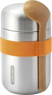 Zdjęcie produktu dla black+blum Food Flask Orange 400 ml Termos na żywność